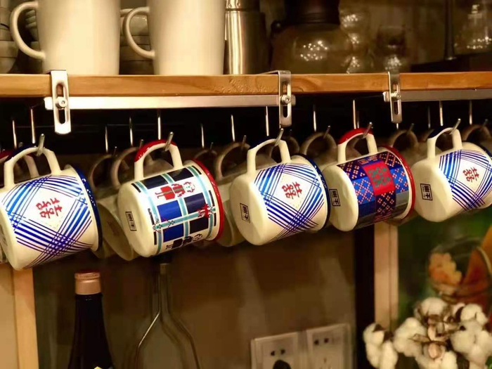 以崇明土布纹样为灵感的文创产品资料图