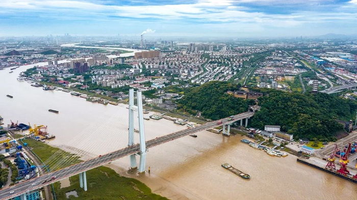 ▲镇海地处甬江入海口