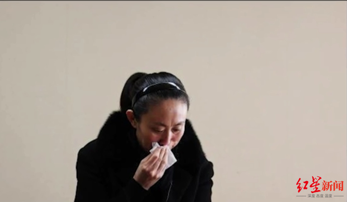 ▲江歌母亲江秋莲