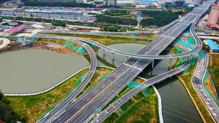 △广佛肇高速公路广州石井至肇庆大旺段。施工单位供图