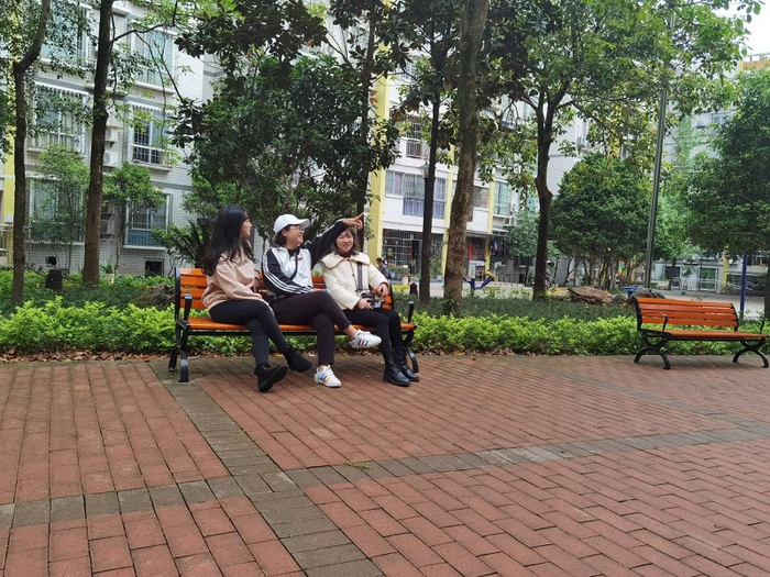 干净整洁的老旧小区（央广网发 潼南区融媒体中心供图）