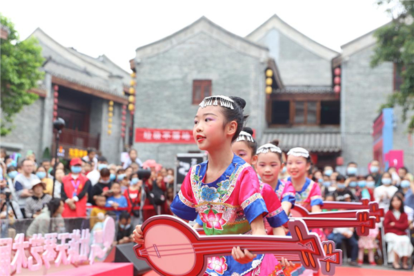 　　展演现场（央广网发 李娴摄）