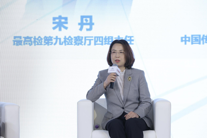 图为最高检第九监察厅四组主任 宋丹。 &nbsp;摄影 郑新洽