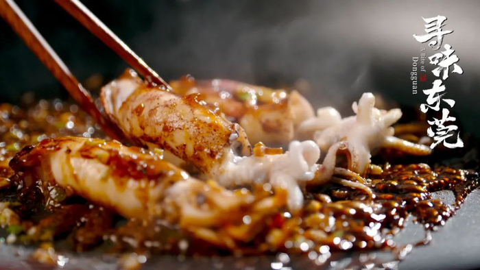 △豉油煎小鱿鱼