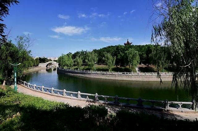 图为新时代大运河临清段资料图