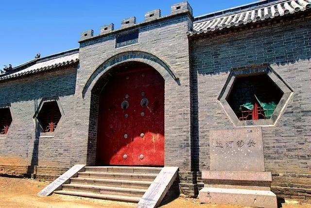 图为《古运回望图》临清段采风资料图