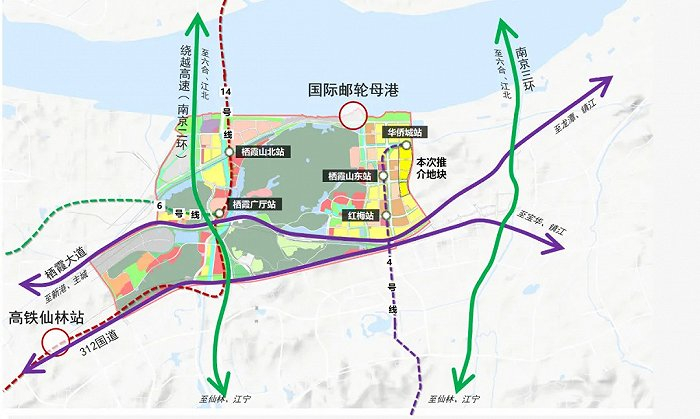 交通规划示意图