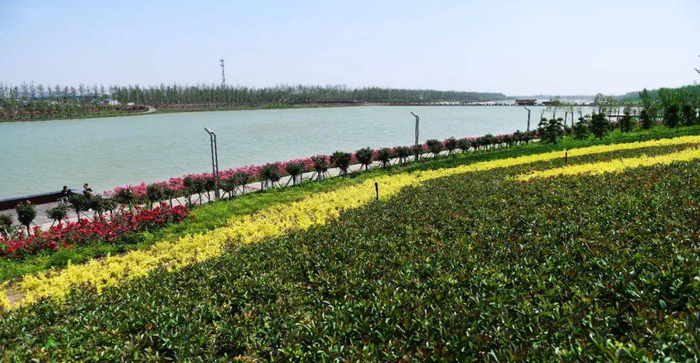 图为新时代大运河焦作段运河美景资料图