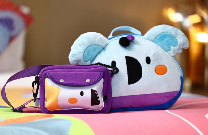 （麗小懒儿童背包/斜挎包）