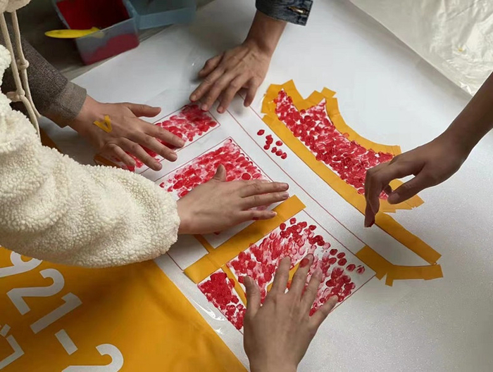 制作过程（央广网发 通讯员供图）