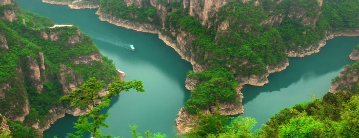 图为云台山风景资料图