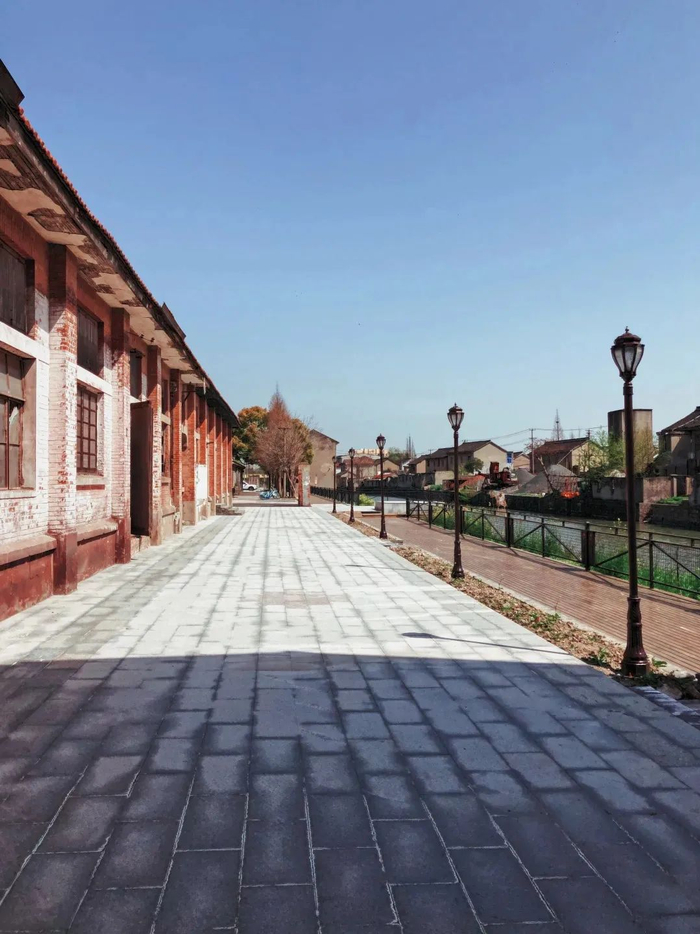 ▲人民河景观带