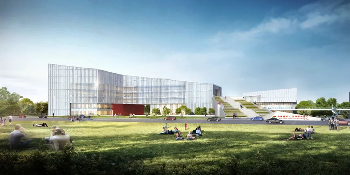 中法国际文化·体育中心效果图