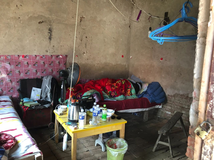 生命的最后几天，顾东林一直沉睡。新京报记者&nbsp;王翀鹏程 摄