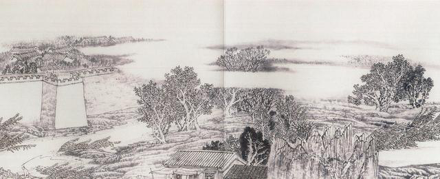 　　图为《京门九衢图》分段画卷——广渠门篇鉴赏