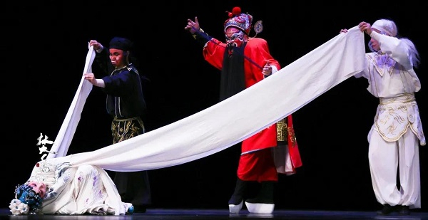 秦腔演出现场 （央广网发 西安市文旅局供图）