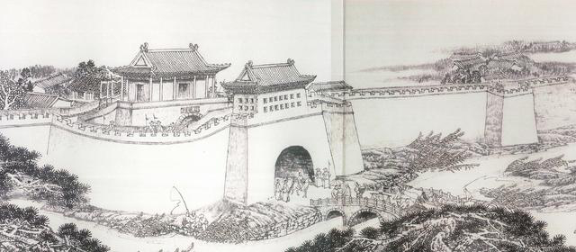 　　图为《京门九衢图》分段画卷——广渠门篇鉴赏