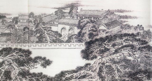 　　图为《京门九衢图》分段画卷——广渠门篇鉴赏