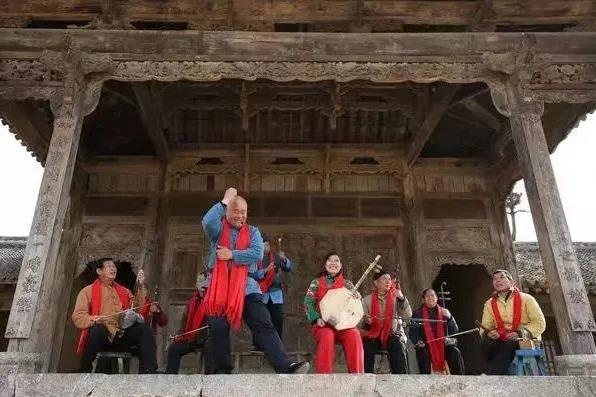 《华阴老腔》演出现场 （央广网发 西安市文旅局供图）