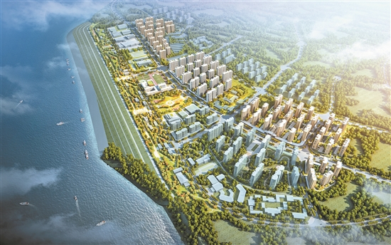 巧家县北门安置区效果图