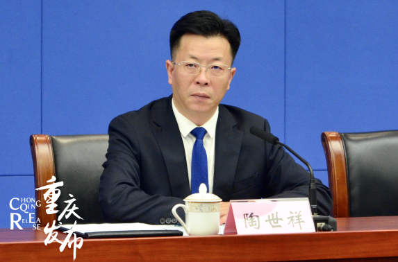 陶世祥回答记者提问 龚浩月 摄