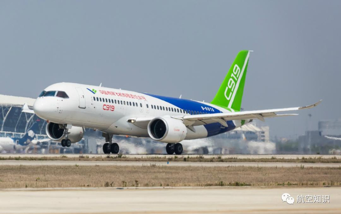 C919（陈肖/摄）