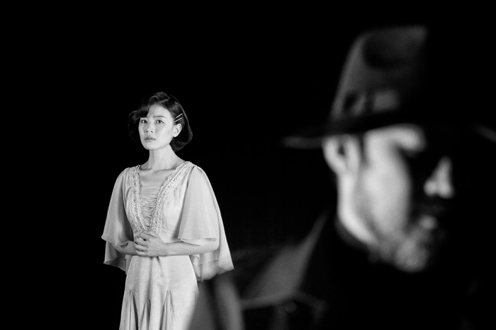 《探长来访》排练照。朱朝晖 摄