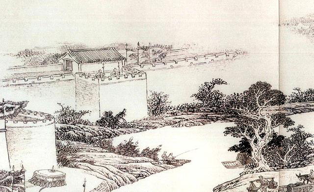 　　图为《京门九衢图》分段画卷——永定门篇鉴赏