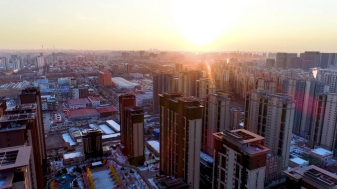 （安置房实景，企业供图，央广网发）