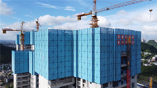 （贵阳万科实拍图，贵阳万科供图，央广网发）