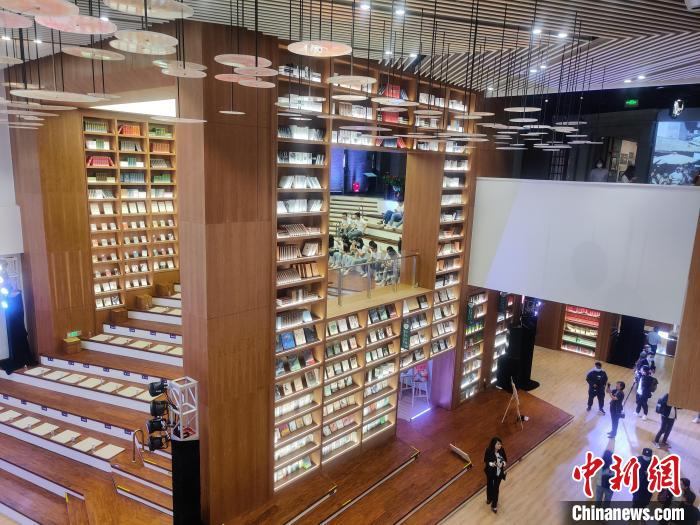 图为商务印书馆福州分馆一楼。　叶秋云 摄