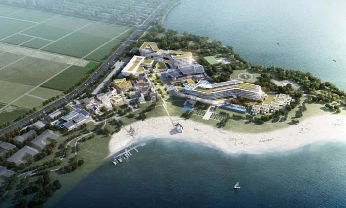 （春风蓝湾示意图，春风蓝湾供图，央广网发）