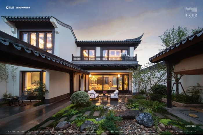 （春风蓝湾样板房实景图，春风蓝湾供图，央广网发）