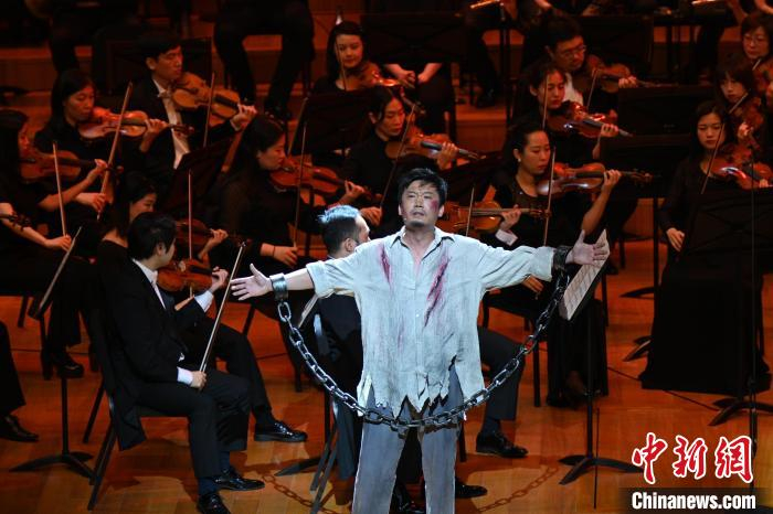 大型交响组歌《雨花台——信仰的力量》登台国家大剧院 国家大剧院供图