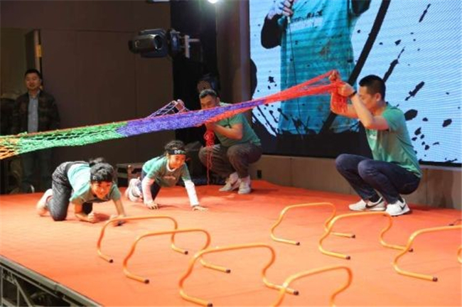 DS自然探索赛推介会上互动游戏。大赛组委会 供图