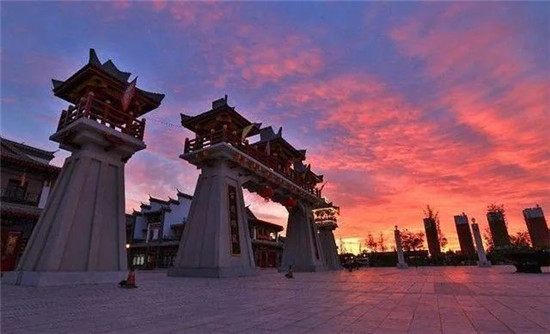 （保定易县燕都古城，荣盛康旅供图，央广网发）