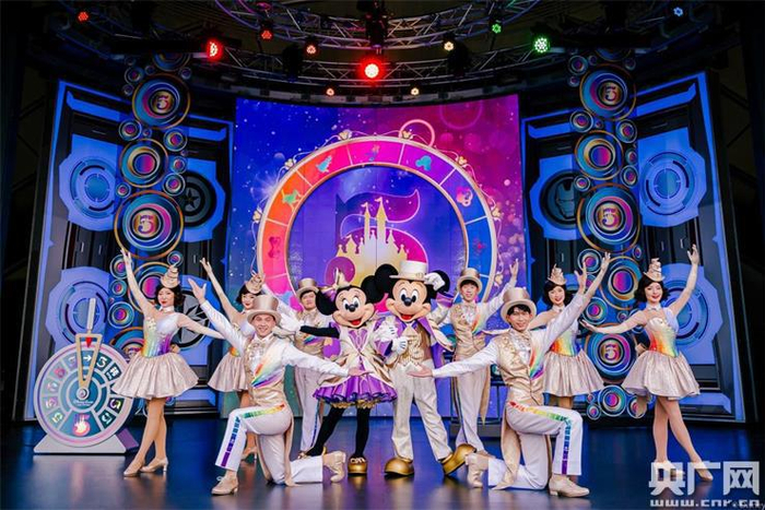 上海国际旅游度假区开放五周年，累计接待旅客超8300万人次（央广网发 上海迪士尼度假区供图）