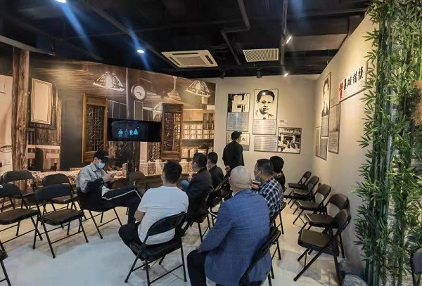 图说：庙行镇围绕党史学习教育开展系列活动。庙行镇供图（下同）