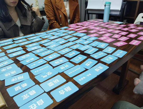     李天冉参加心理学相关的学习。受访者供图