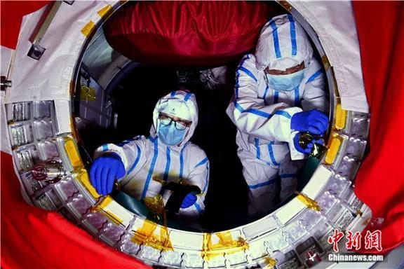 天和核心舱。来源：航天科技集团五院