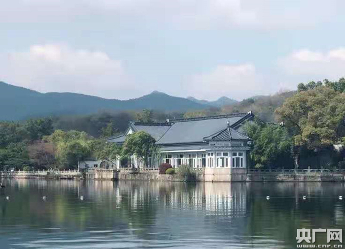 　　图为参评的刘庄八角亭。（杭州市政府新闻办供图）