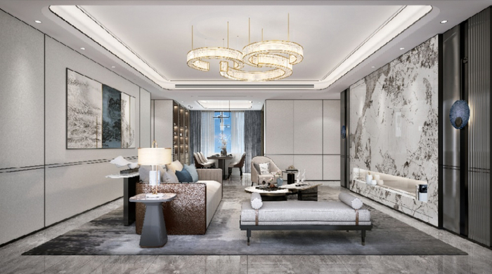 （效果图 中海·枫丹公馆供图 央广网发）