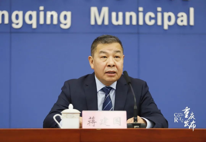 蒋建国介绍相关情况 邹乐 摄