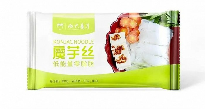 西大魔芋丝，图片来源：巨诺天猫旗舰店