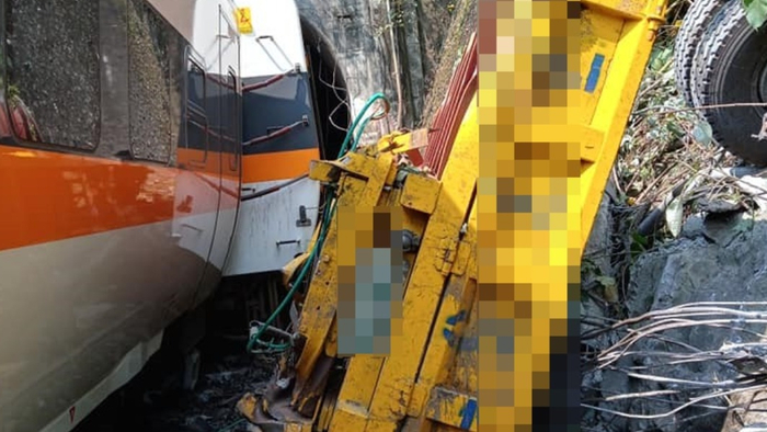 事故现场图（图源：台媒）