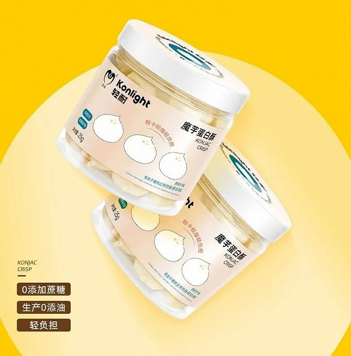 魔芋蛋白酥，图片来源：巨诺旗舰店