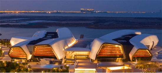 （国家级海洋博物馆实景相片，朗诗中福供图，央广网发）