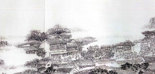 图为《京门九衢图》分段画卷——宣武门篇鉴赏