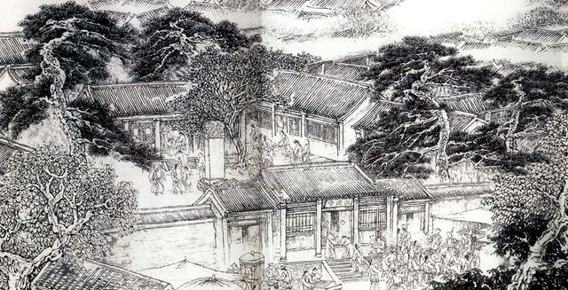 图为《京门九衢图》分段画卷——宣武门篇鉴赏
