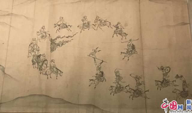 元陈及之《便桥会盟图》卷